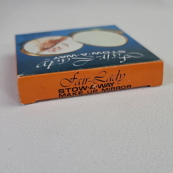 Vtg Fair-Lady Stow-A-Way Make Up Mirror - Japan - Picture 5 of 16